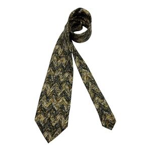 MISSONI Multicolor Geometric Silk LUXURY Tie ITALY